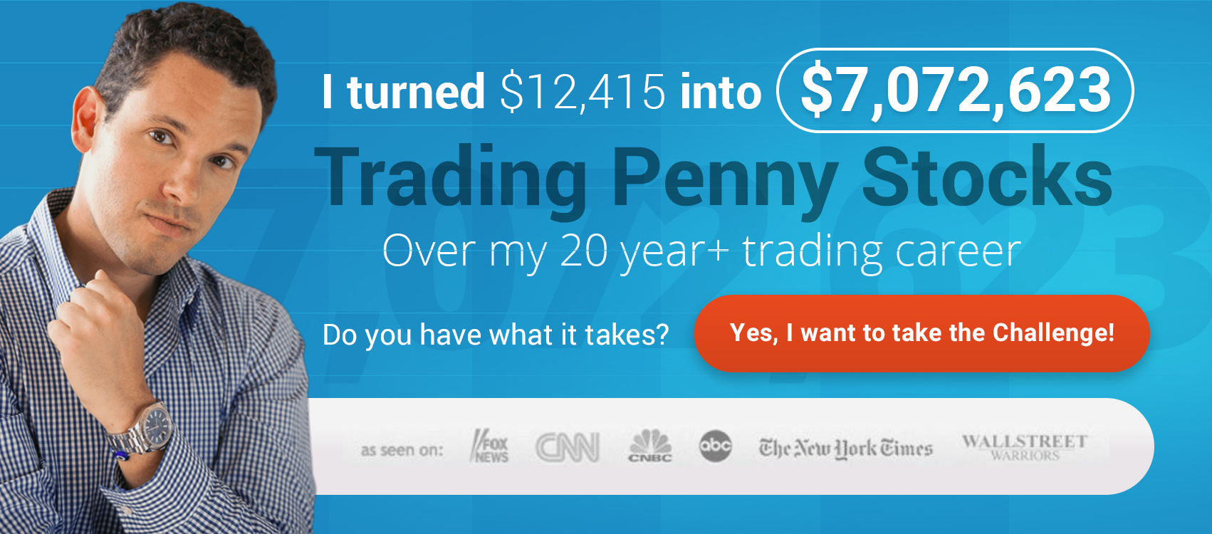 Penny stocks banner