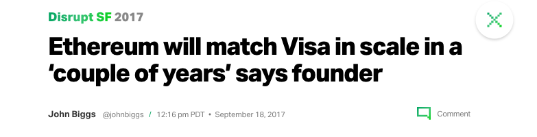 Screenshot of a TechCrunch headline reporting on the release of the Plasma scaling paper